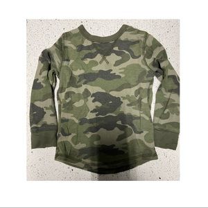 OLD NAVY | Toddler Boy Camo Thermal Shirt